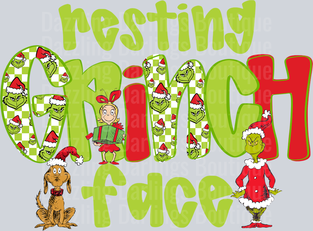 resting grinch