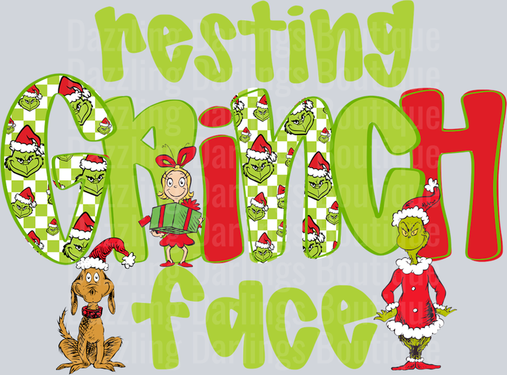 resting grinch