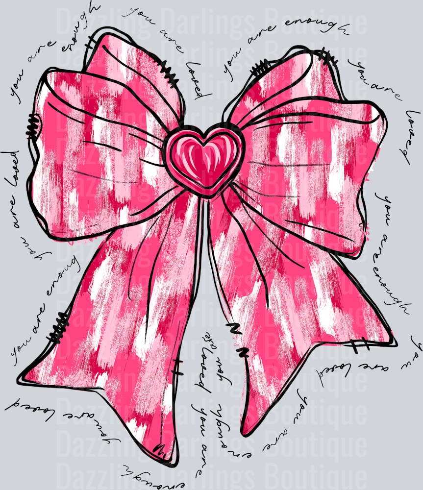 VALENTINE BRUSHSTROKE BOW