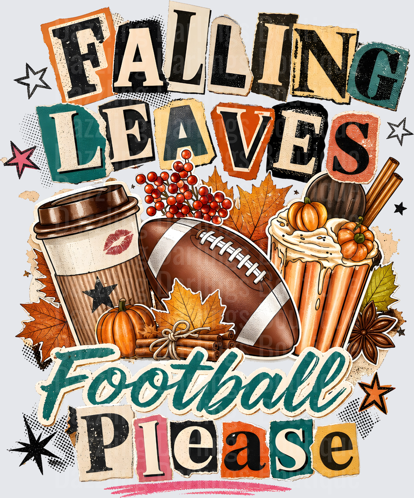 Falling Leaves Football Please