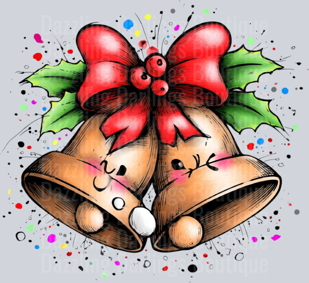 Hand-drawn Christmas Bells