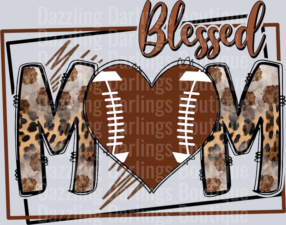 FOOTBALL BLESSED MOM