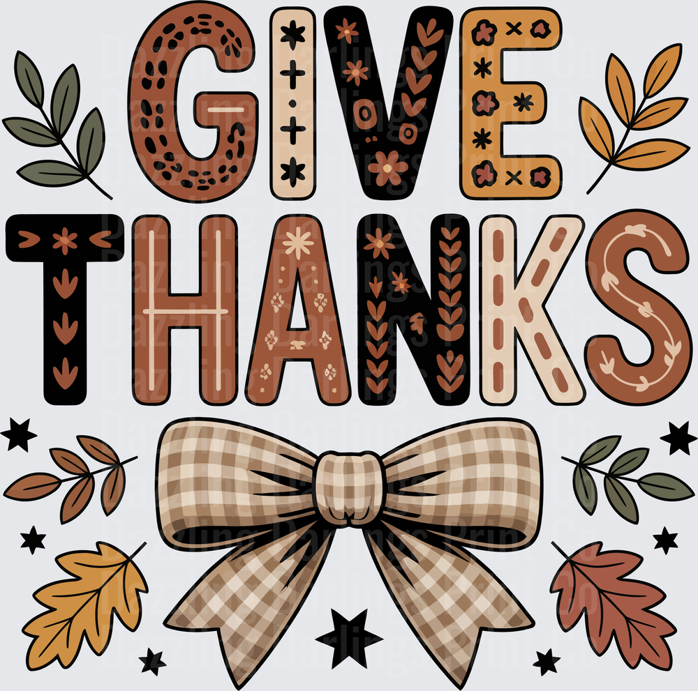 Give Thanks Thanksgiving