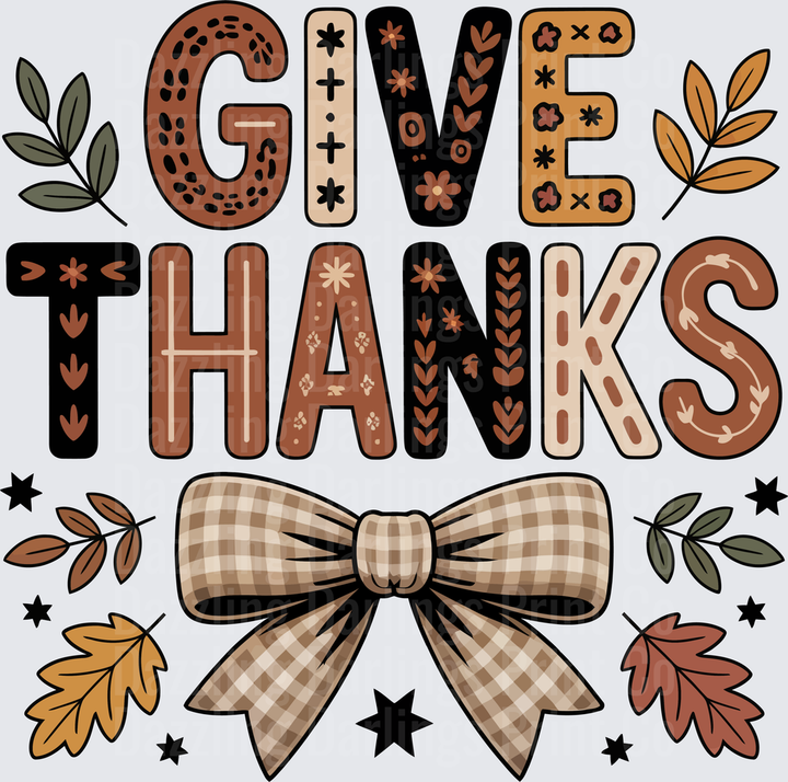 Give Thanks Thanksgiving