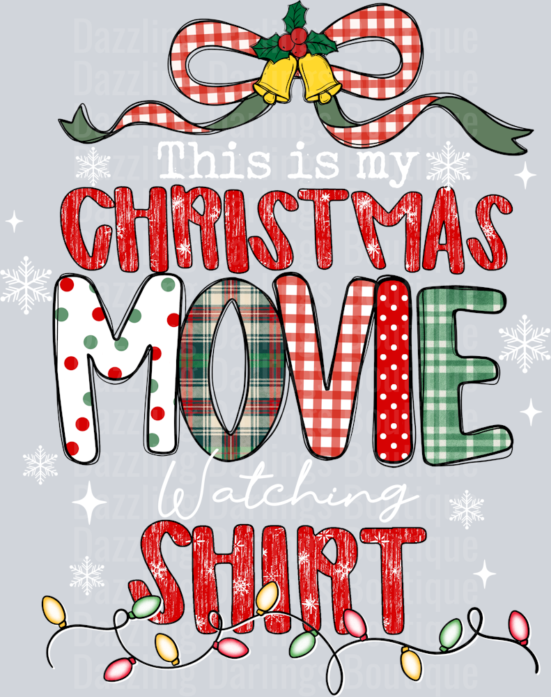 CHRISTMAS MOVIE SHIRT