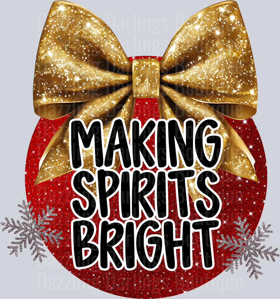 MAKING SPIRITS BRIGHT GOLD