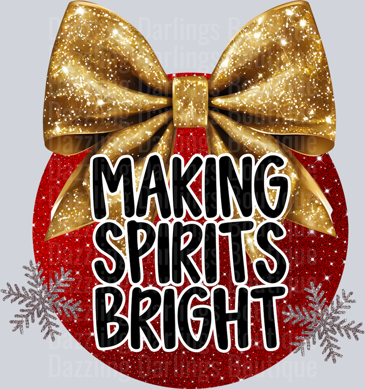 MAKING SPIRITS BRIGHT GOLD