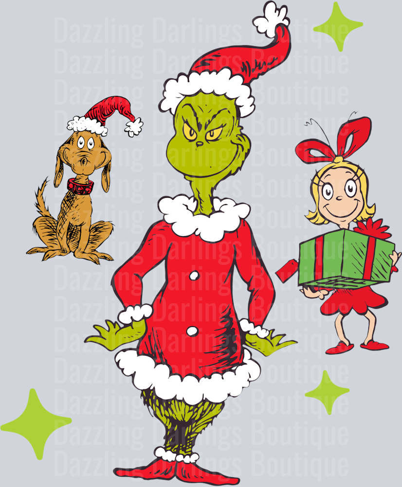 grinch sleeve