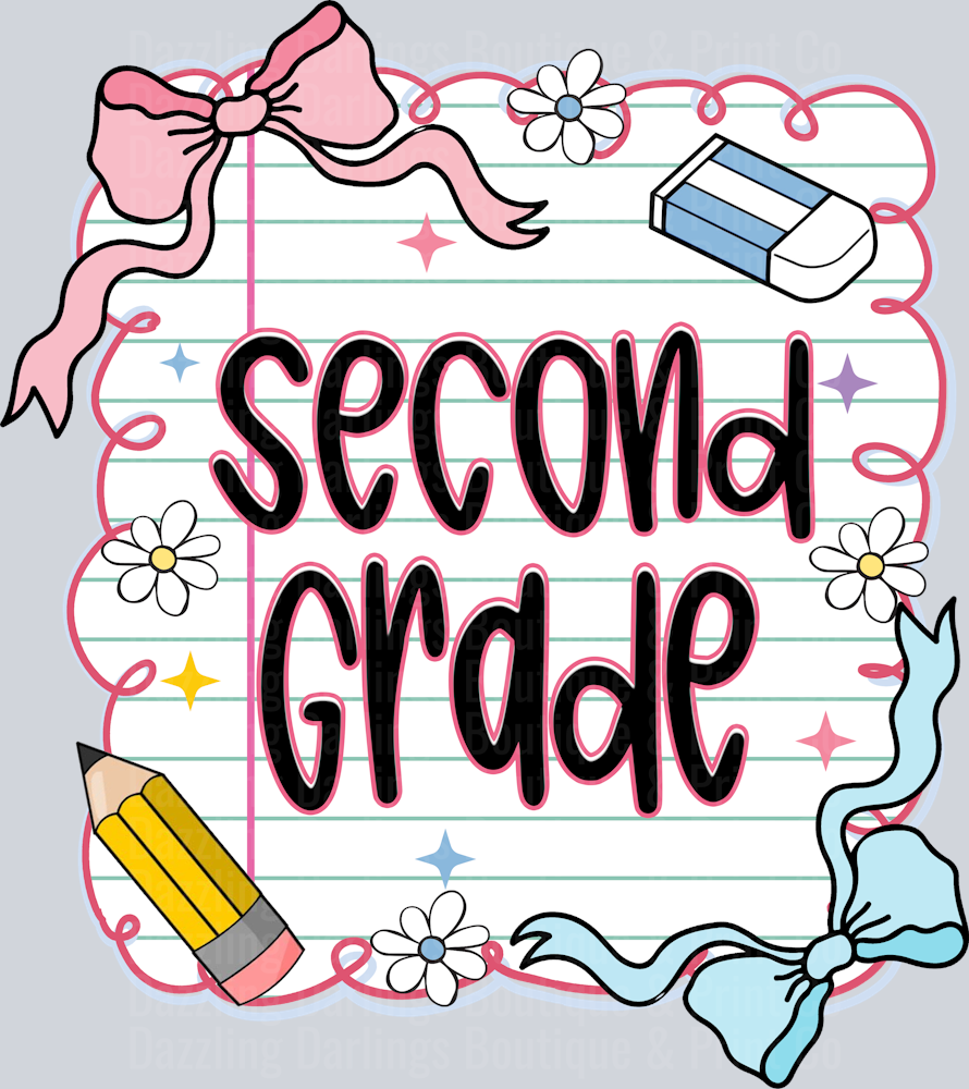 BACK TO SCHOOL SECOND GRADE
