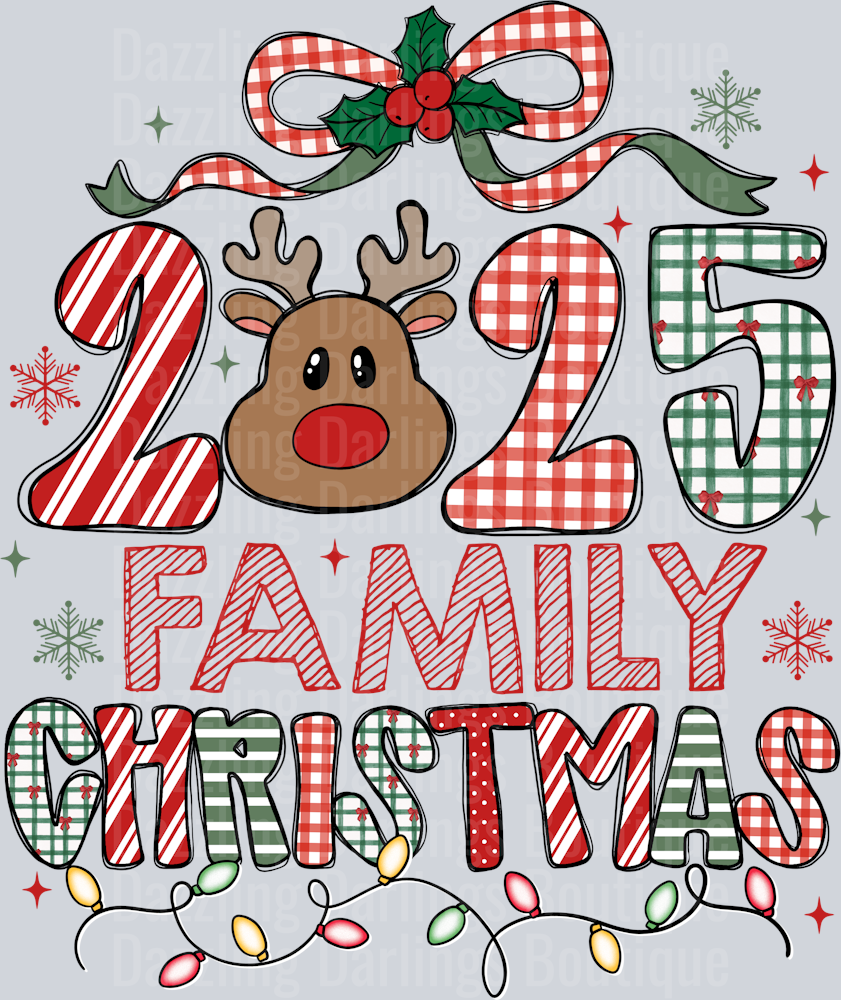 2025 REINDEER FAMILY CHRISTMAS