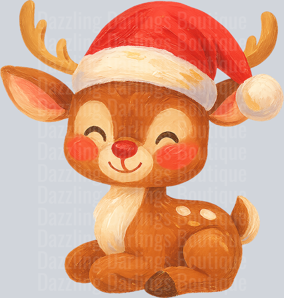 REINDEER Brushstroke Christmas
