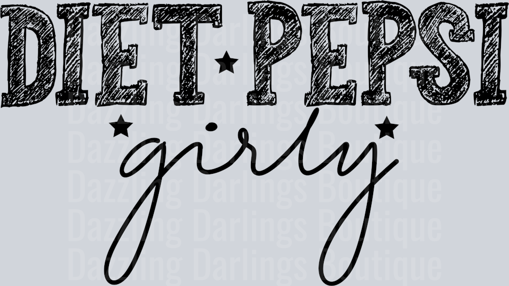 DIET PEPSI GIRLY