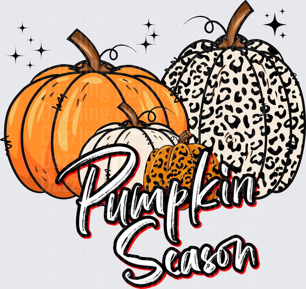Pumpkin Season Leopard