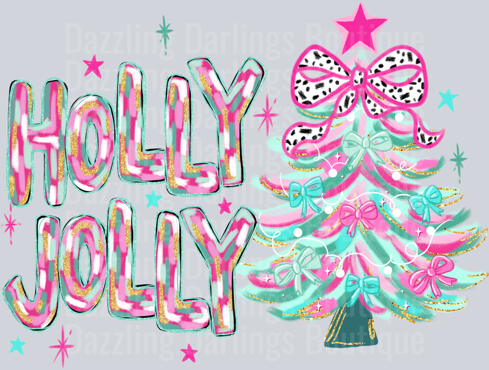 HOLLY JOLLY CHRISTMAS TREE