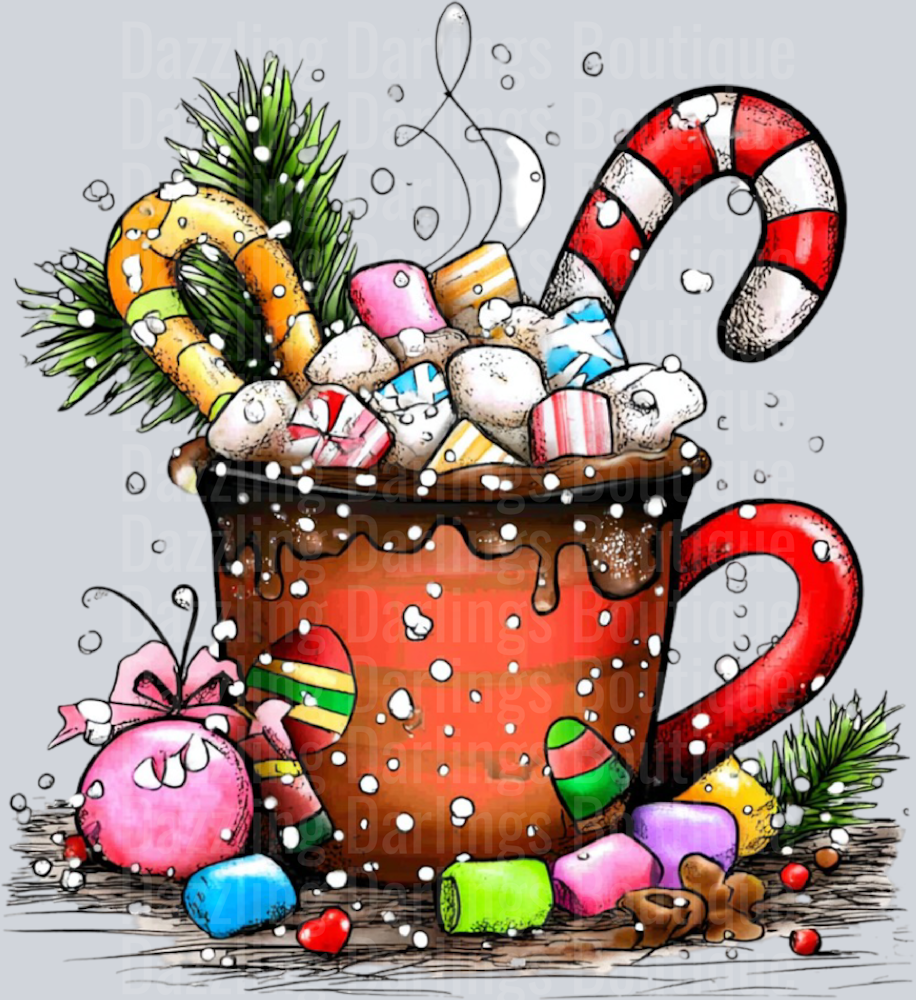 Hand-drawn Christmas Mug