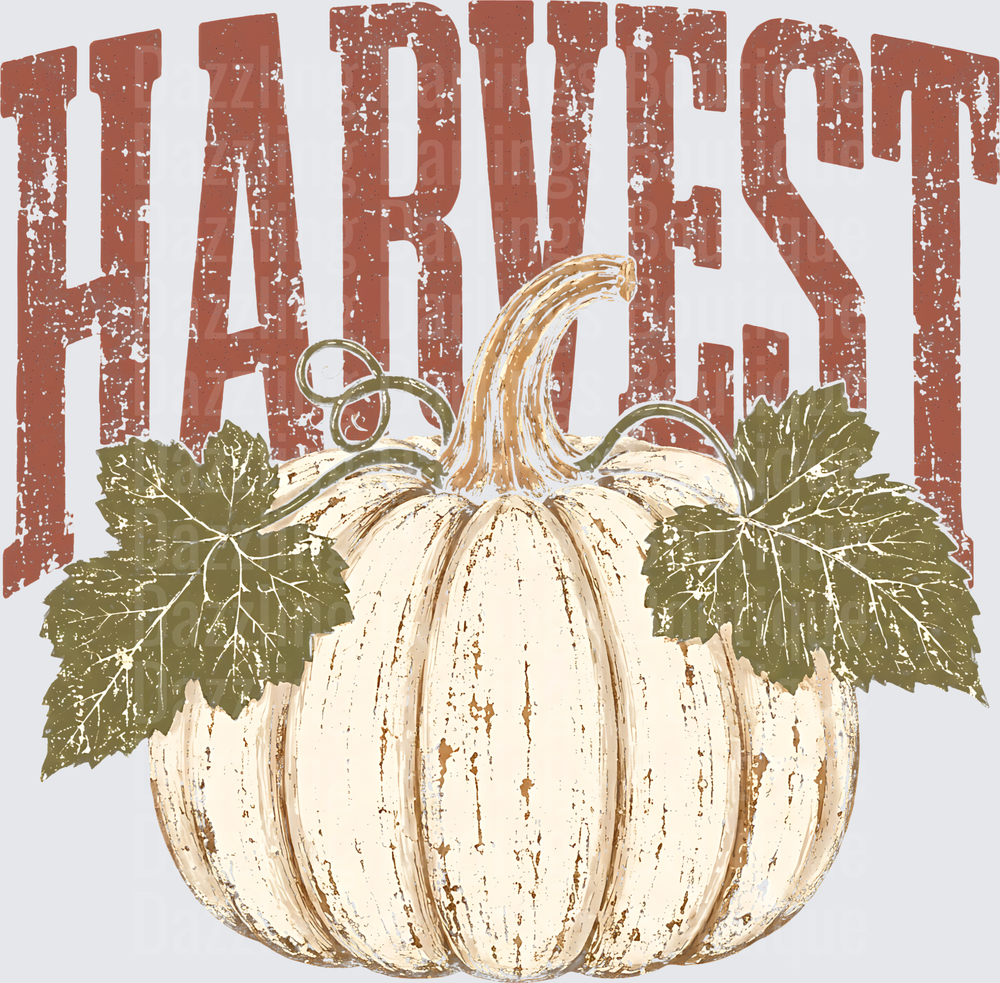Harvest Pumpkin Distressed