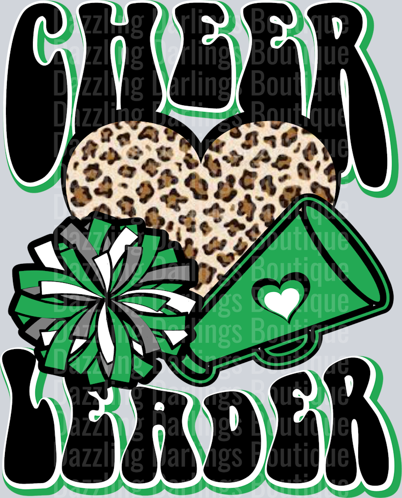 PICKENS DRAGONS DTF TRANSFER CHEER LEADER