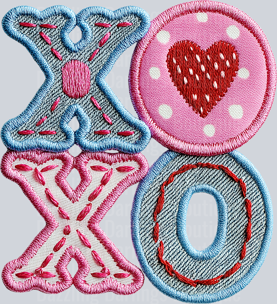 XOXO PATCHWORK VALENTINES DAY
