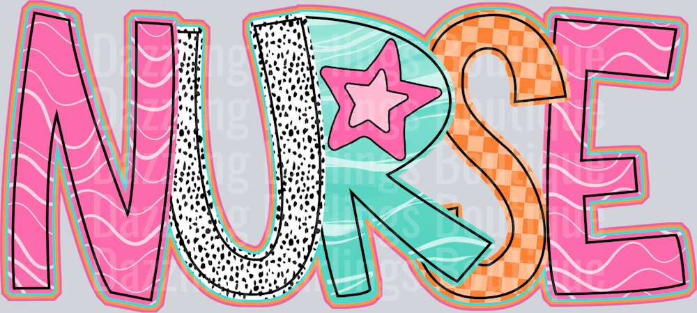 NURSE RETRO LETTERS