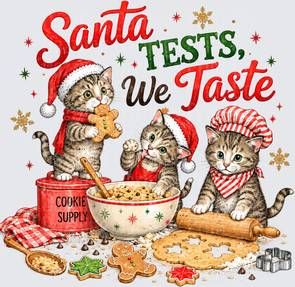 Santa Tests, We Taste