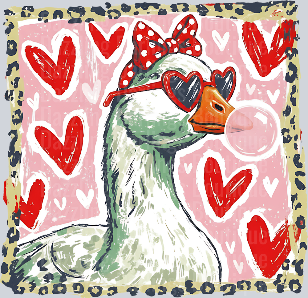 VALENTINES DAY GOOSE BUBBLE