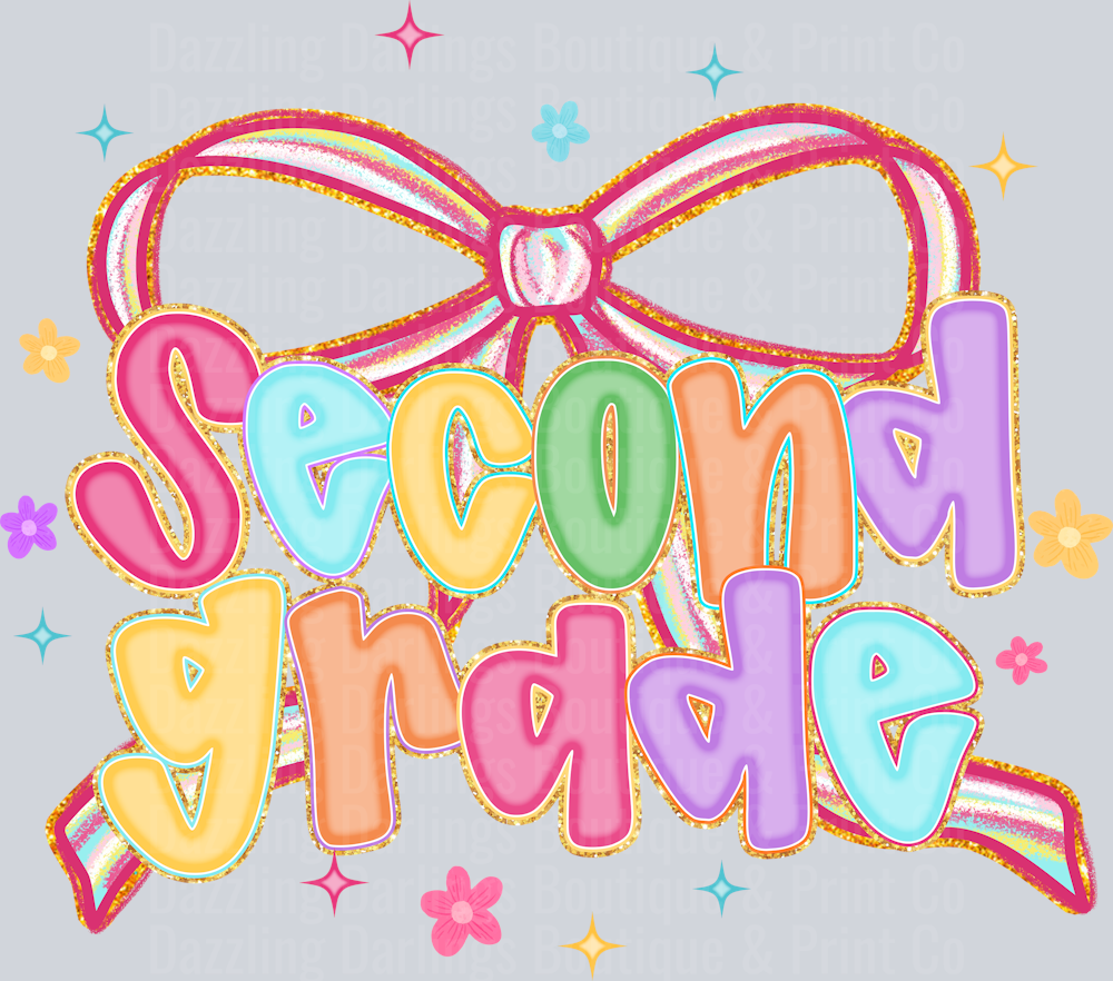 BACK TO SCHOOL TRANSFER SECOND GRADE