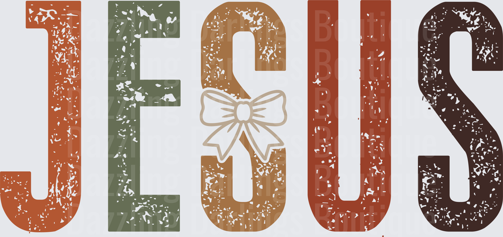Jesus Fall with Bow