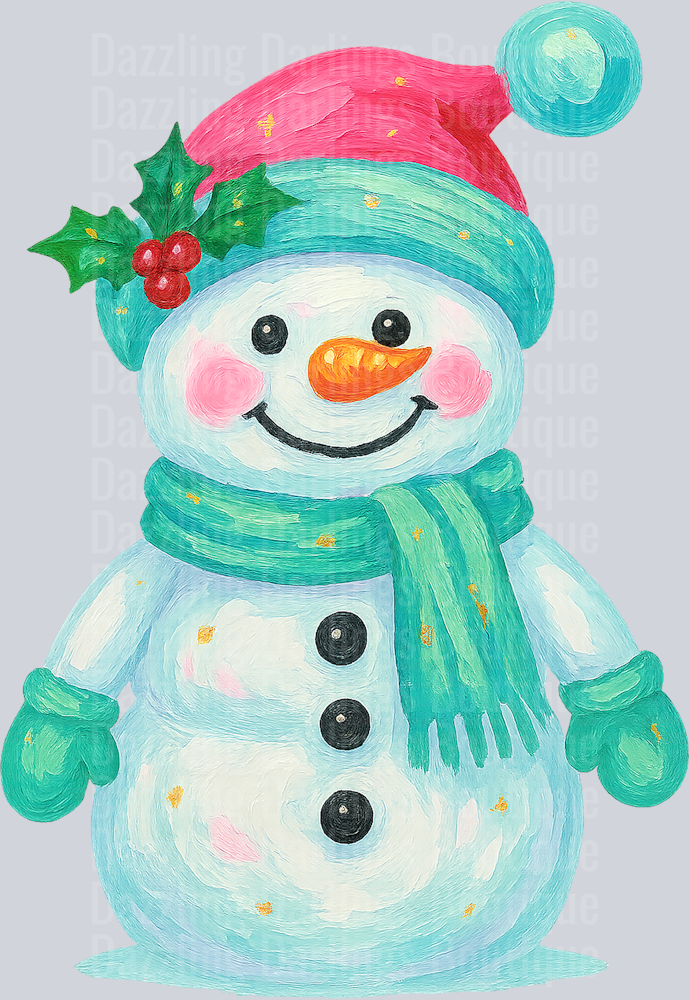 SNOWMAN Brushstroke Christmas