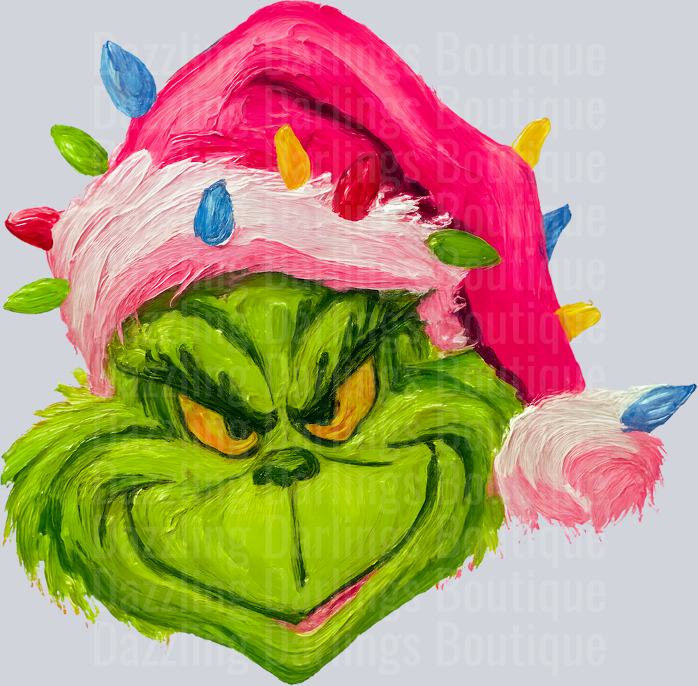 GRINCH ACRYLIC LIGHTS