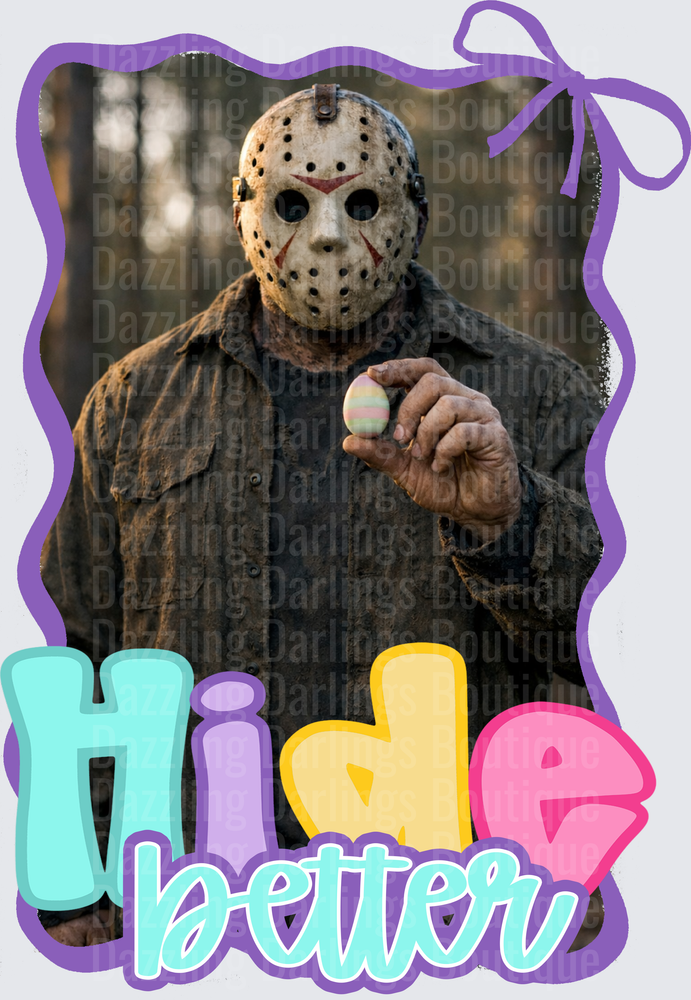 Jason Voorhees Friday the 13th Hide Better Easter Egg Hunt