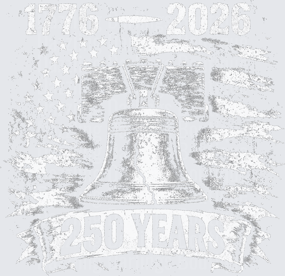 1776-2026 Liberty Bell 250 Years Commemorative Design