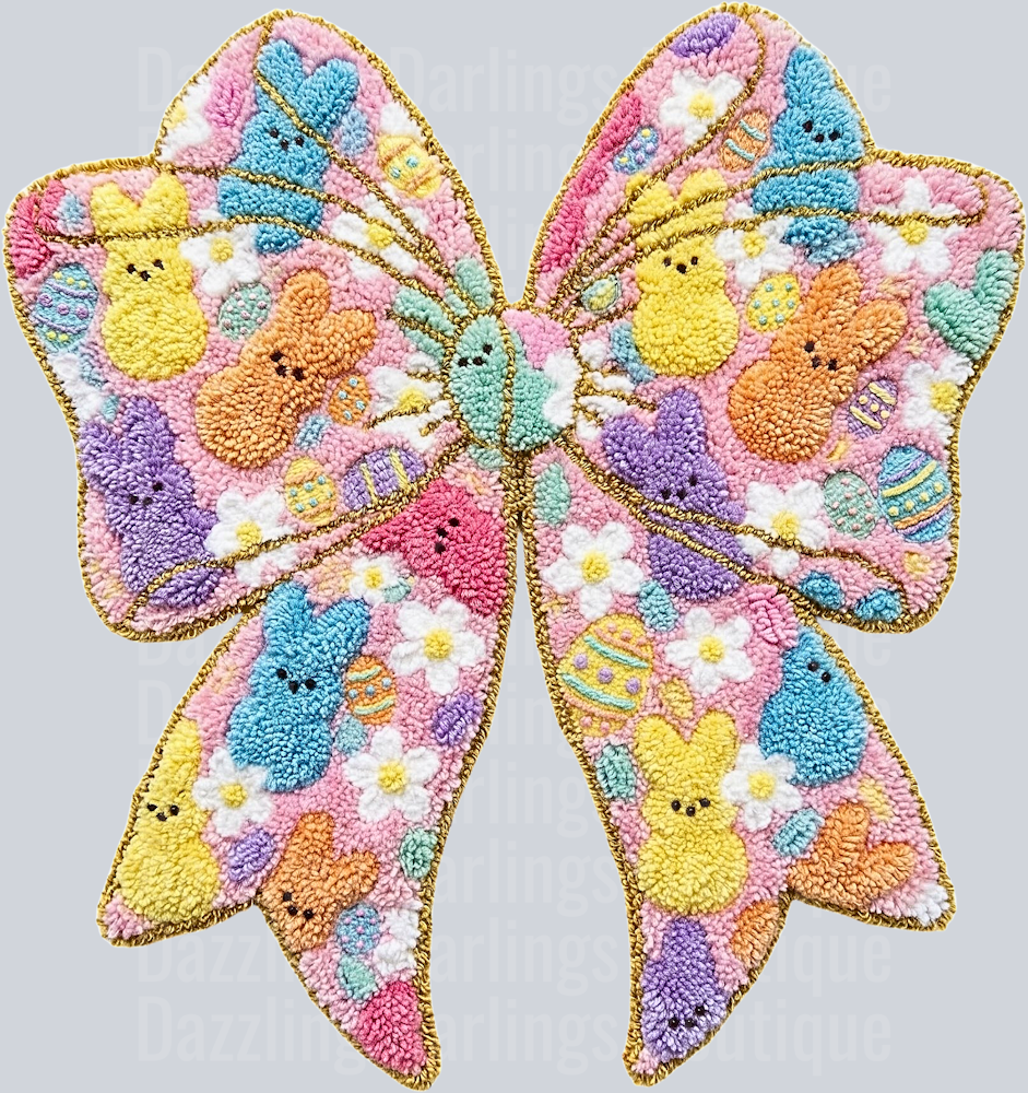 EASTER BOW CROCHET