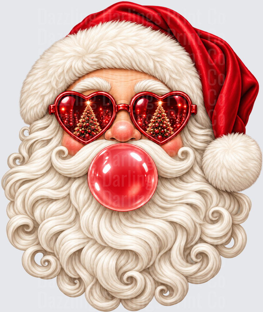 Santa Bubble Gum Christmas