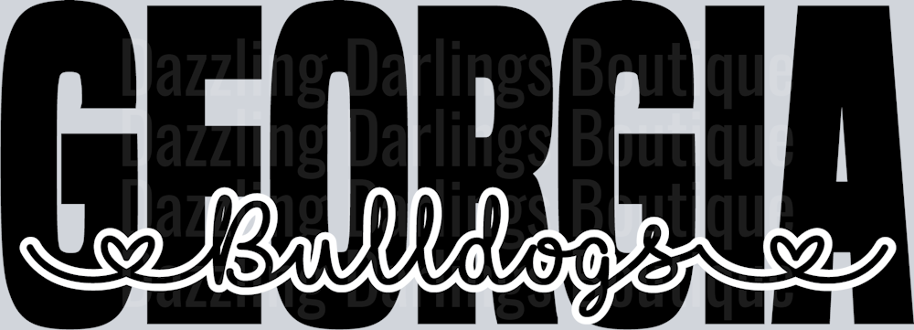 GA Bulldogs - black