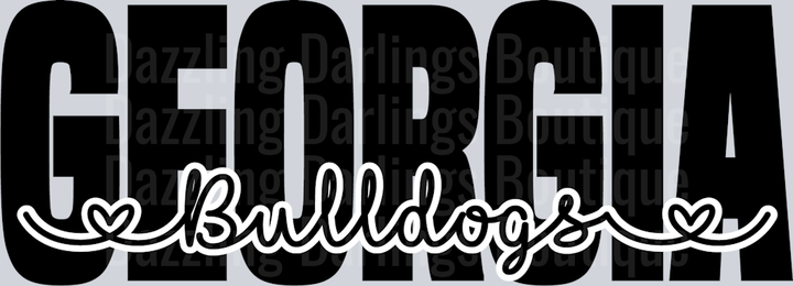 GA Bulldogs - black
