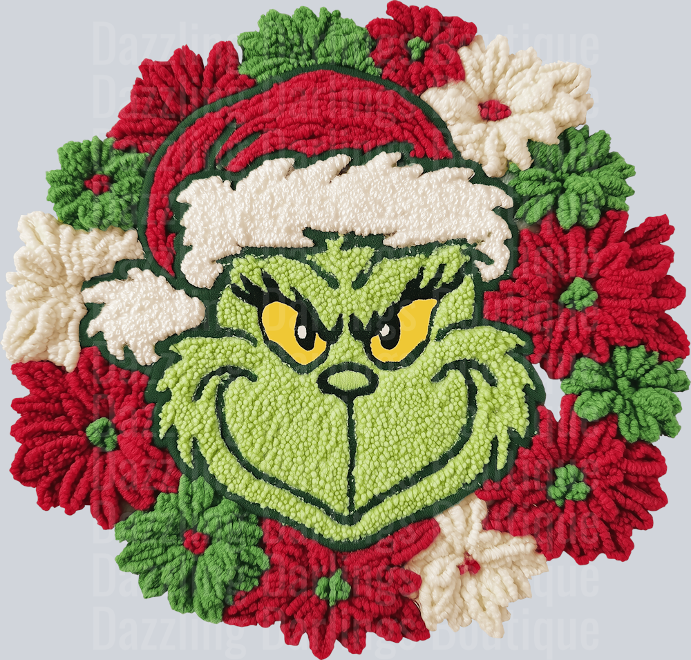 GRINCH WREATH