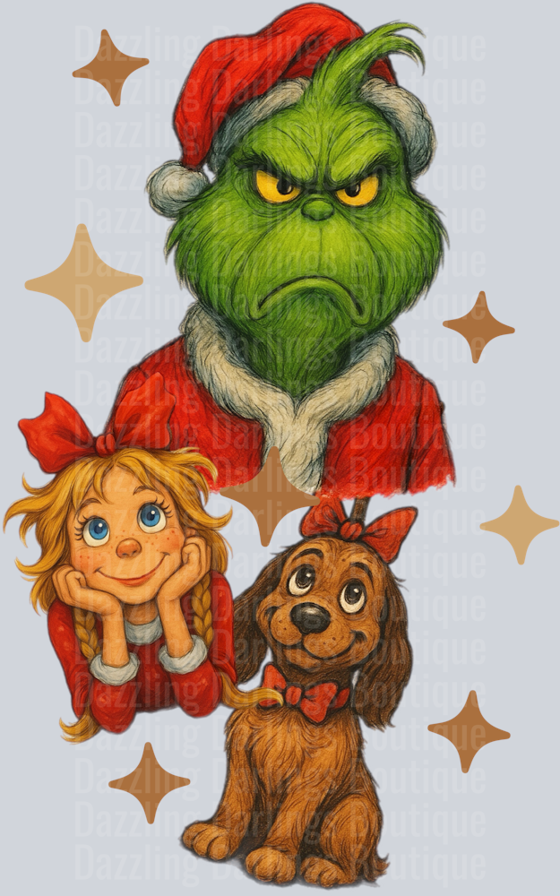 Grinch sleeve