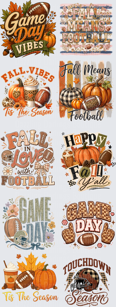 Fall Football Premade 8/21