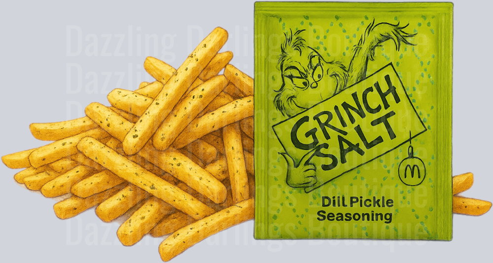 Grinch fries