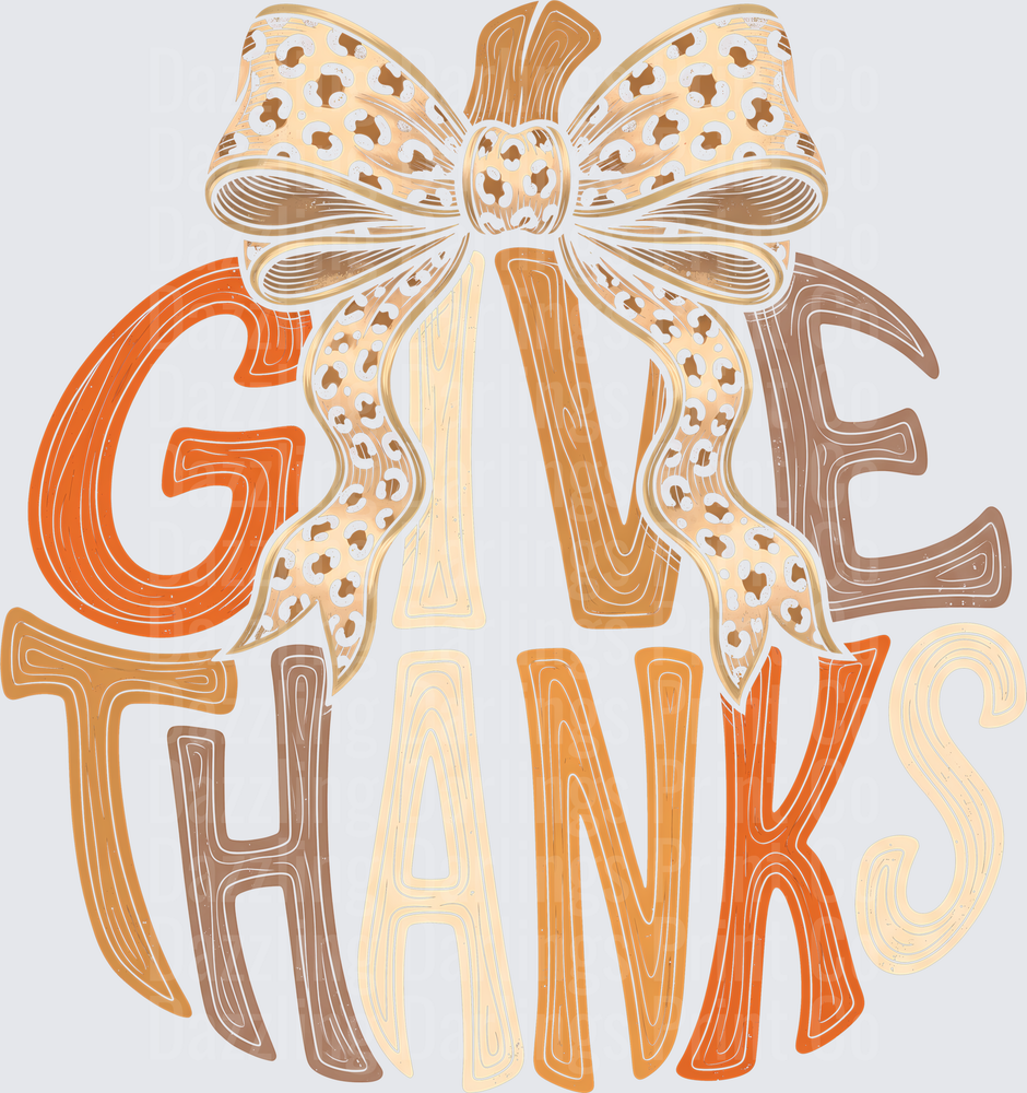 Give Thanks Pumpkin