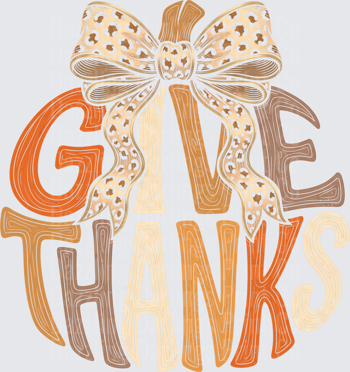 Give Thanks Pumpkin