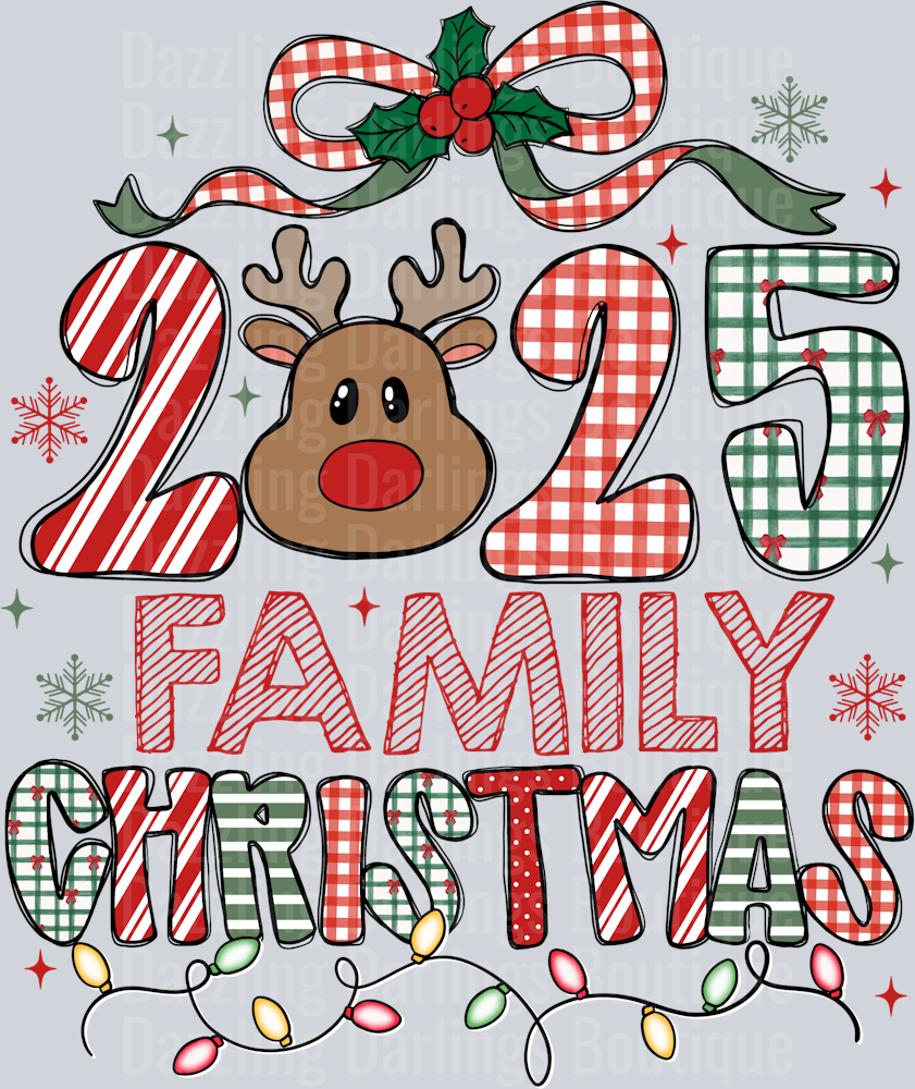 2025 REINDEER FAMILY CHRISTMAS