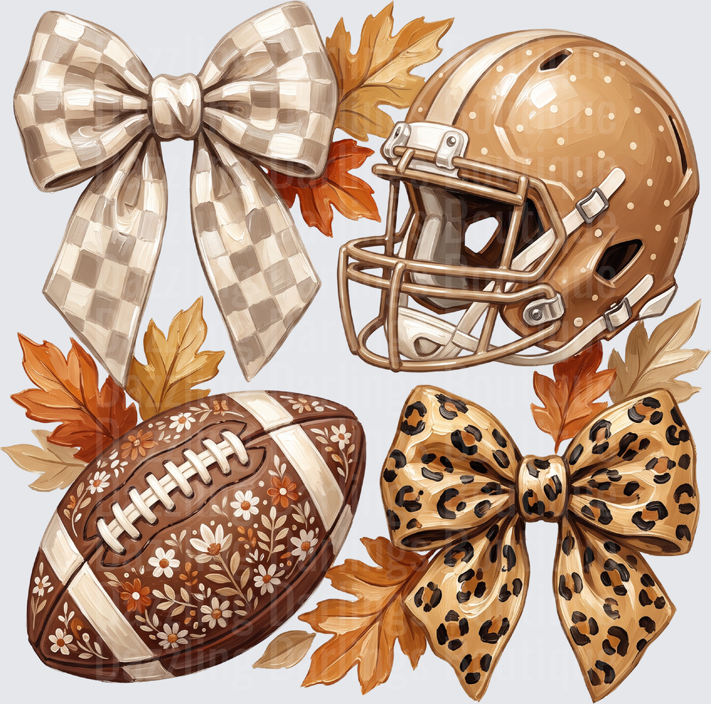 Autumn Coquette Football