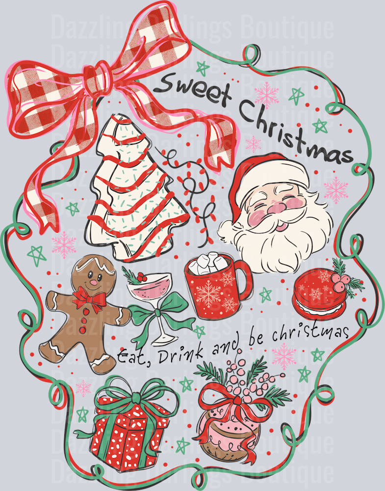 CHRISTMAS PREPPY COLLAGE