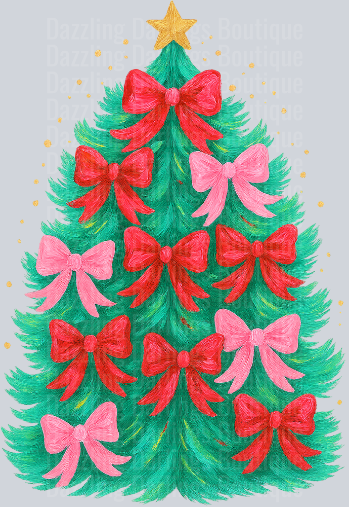 CHRISTMAS TREE Brushstroke Christmas