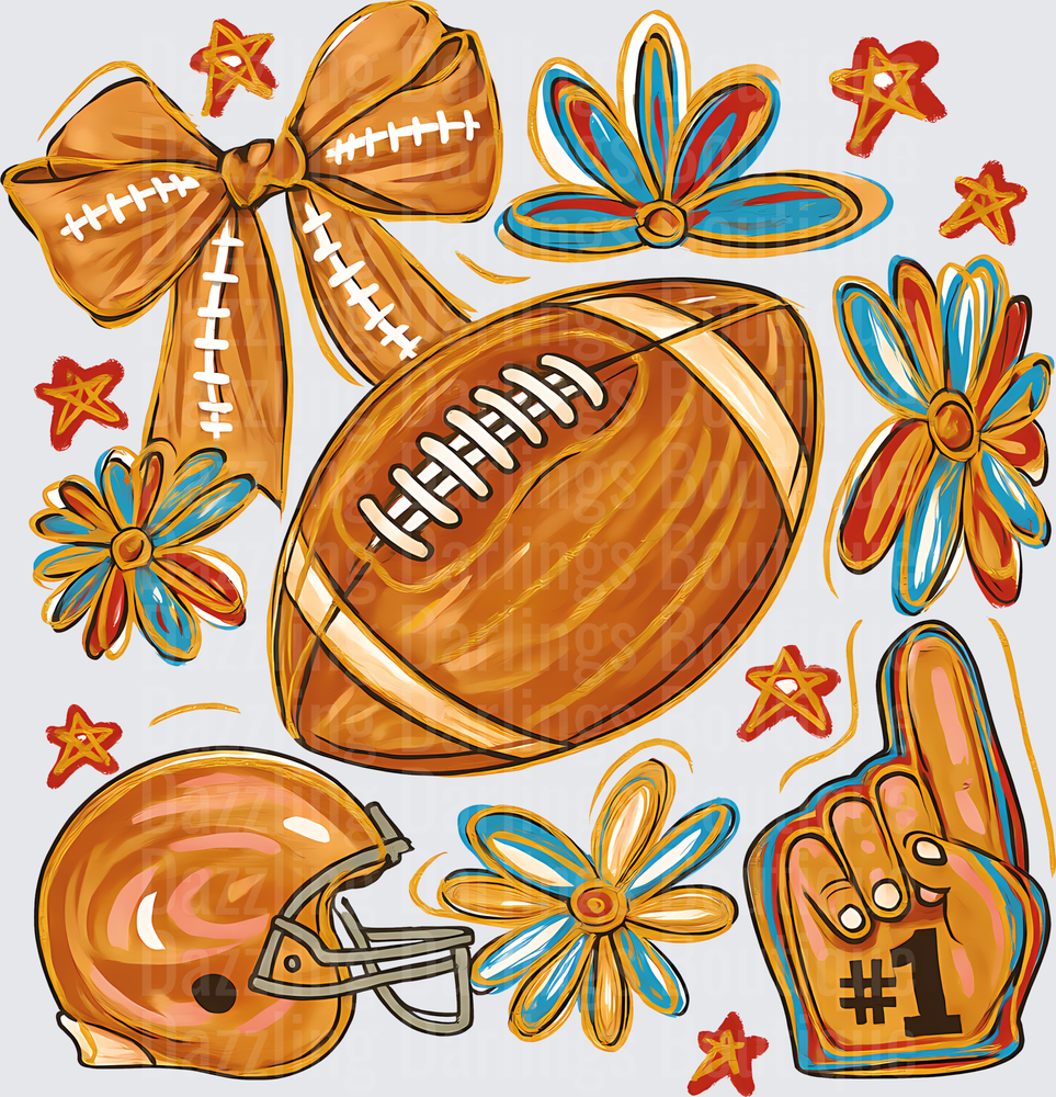 Colorful Football Basics