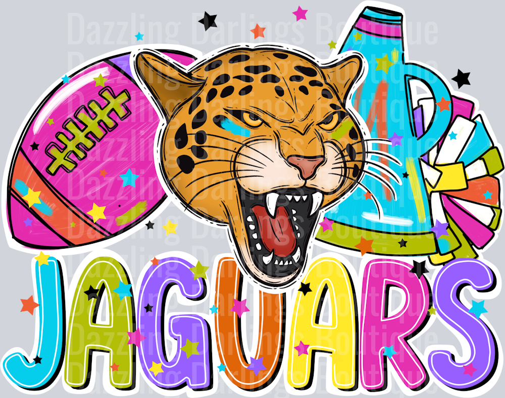 JAGUARS FOOTBALL CHEER BRIGHT