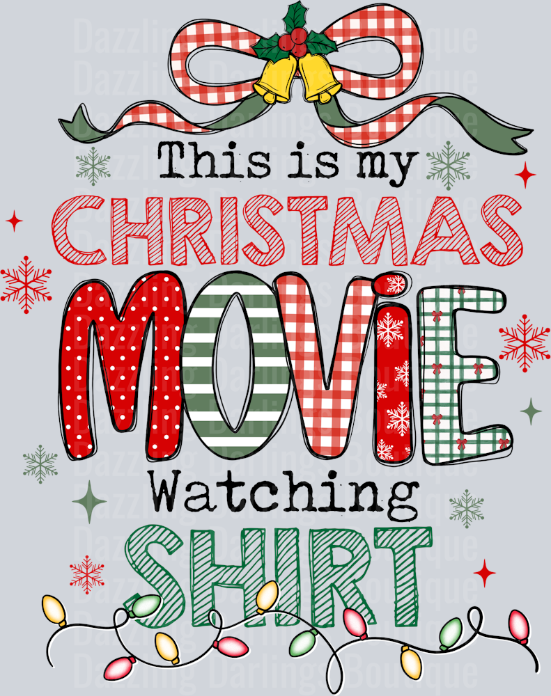 CHRISTMAS MOVIE SHIRT