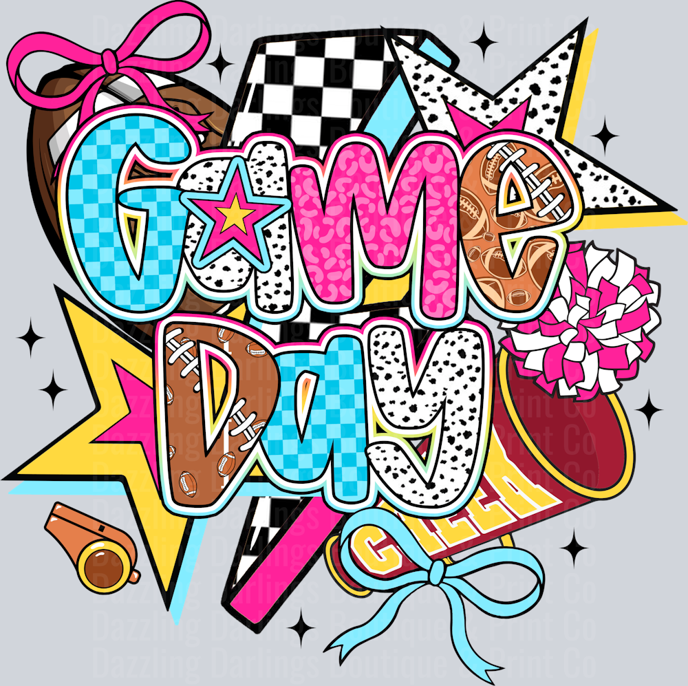 GAME DAY CHEER RETRO
