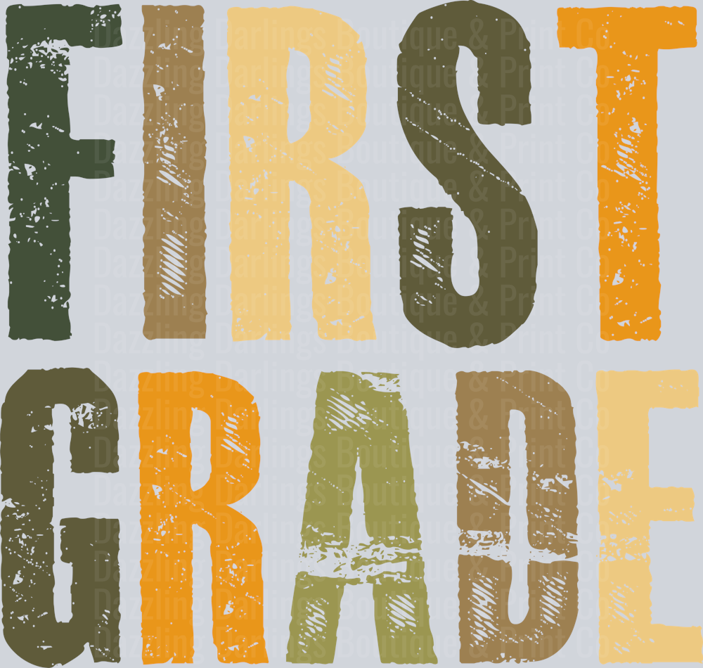 FIRST GRADE – Dazzling Darlings Boutique